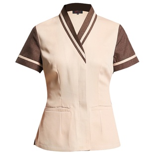 衣研堂保洁服短袖酒店宾馆阿姨保洁员工作服女客房服务员服装夏季