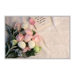 卧室床头防水花卉可定制墙纸纸