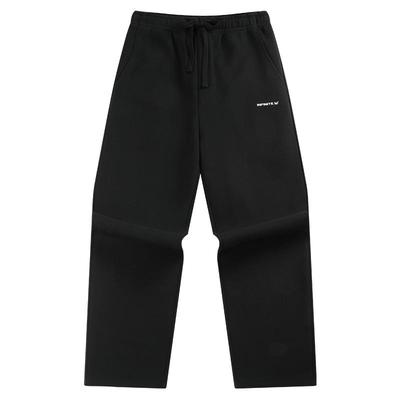 361针织垂感直筒宽松阔腿裤