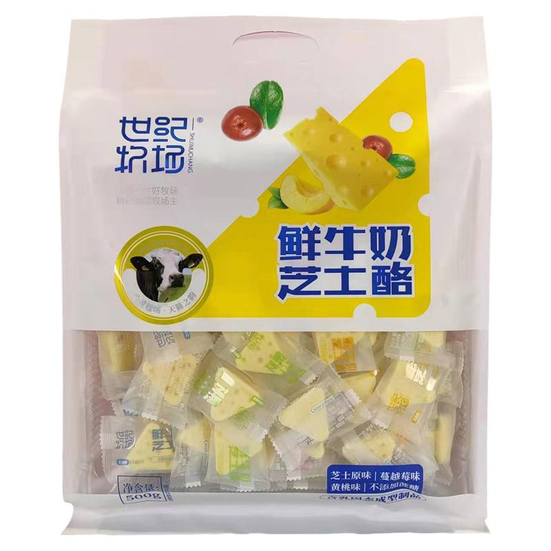 世纪牧场鲜牛奶芝士酪酥软微甜