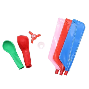 网红会飞的气球户外少年小玩具男孩飞天冲天火箭直升机竹蜻蜓汽球