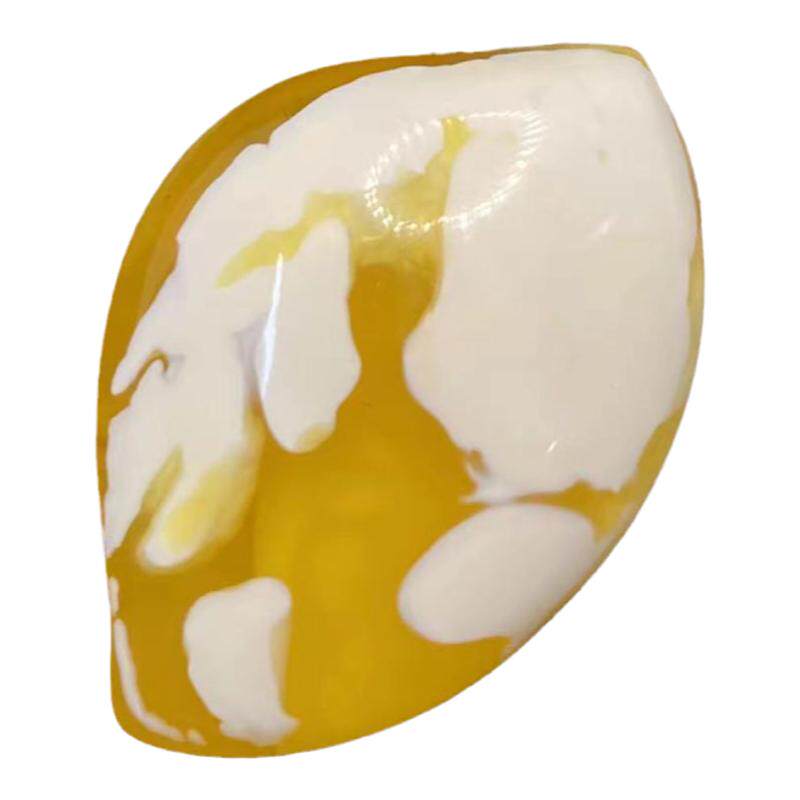 俄白蜜蜡圆珠老型饼子定制