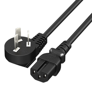 广昌兴 适用于苏泊尔美的九阳家用电炒菜饭锅三孔品字尾电源线