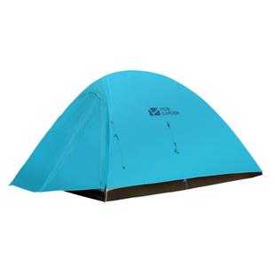 牧高笛新款单人轻骑1户外露营帐篷2PLUS双人单面涂硅防风防暴雨轻