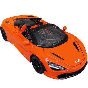 合金超跑车迈凯伦720s阿波罗evo仿真汽车模型摆件布加迪男孩玩具
