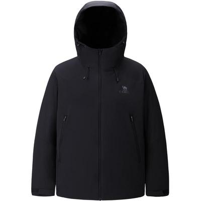 骆驼男装Primaloft金标p棉衣男秋冬季2025新款户外棉服连帽外套