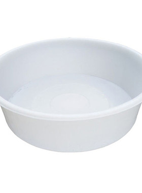 带盖牛筋圆盆加厚卖鱼浅盆特大号家用养鱼养龟进口食品级塑料圆盆