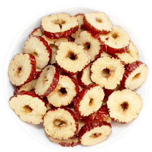 新疆红枣片 无核红枣干货1000g枣圈干酥脆灰枣干吃泡水去核枣片