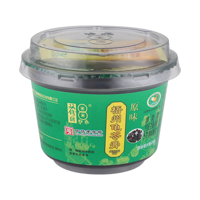双钱梧州原味龟苓膏200g*6碗什锦龟苓膏540g*1桶
