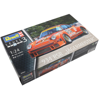 恒辉模型 revell 07031 1/24 保时捷934 GT赛车莫里茨车队贴花