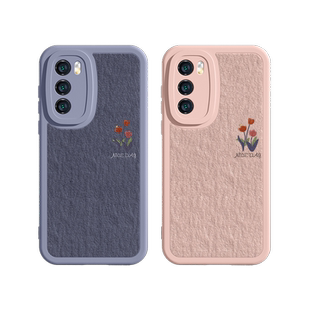 适用红米k60pro手机壳清新小米13郁金香oppofindx8粉色vivoiqoo女款14/15简约x200x100花朵k70全包note/reno