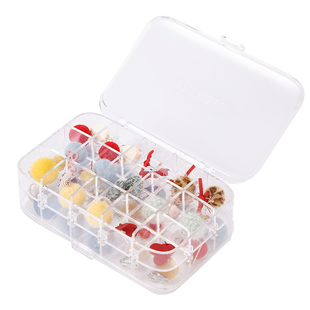 多层手饰品首饰收纳盒耳环耳饰耳钉收纳架防尘盒子小精致便携透明