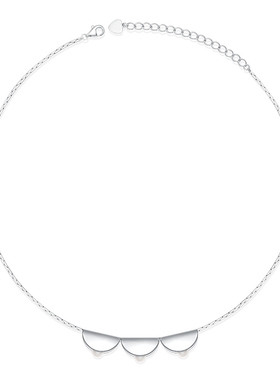 VIGG夹心项链女高级感