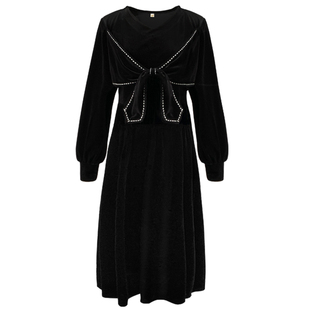 孕妇装冬装大码哺乳上衣高级感穿搭套装不显怀洋气减龄连衣裙子冬