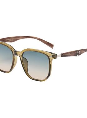 港风复古小众墨镜大框男可配近视