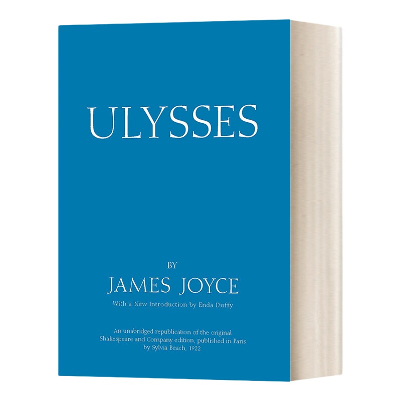 英文原版 Ulysses 尤利西斯 詹姆斯·乔伊斯 小说 英文版 进口英语原版书籍