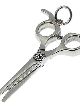 s925纯银欧美朋克风船锚剪刀潮人