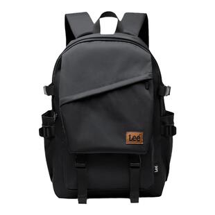 Lee双肩包男新款秋季大学生上课书包初中高中女生旅游背包电脑包