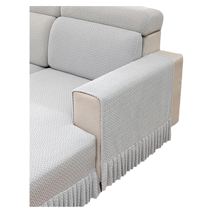 沙发扶手套罩沙发侧边盖布巾提花绒沙发万能四季通用沙发扶手巾