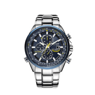 西铁城CITIZEN蓝天使一代空中之鹰光动能电波表AT8020-54L