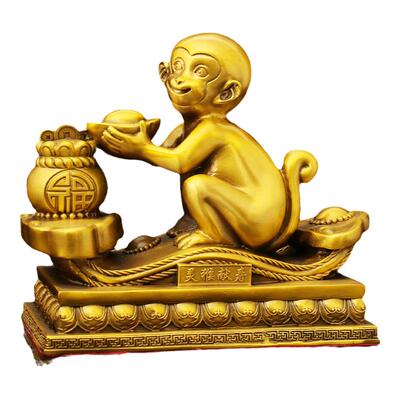 铜臻祥黄铜祝福中式客厅