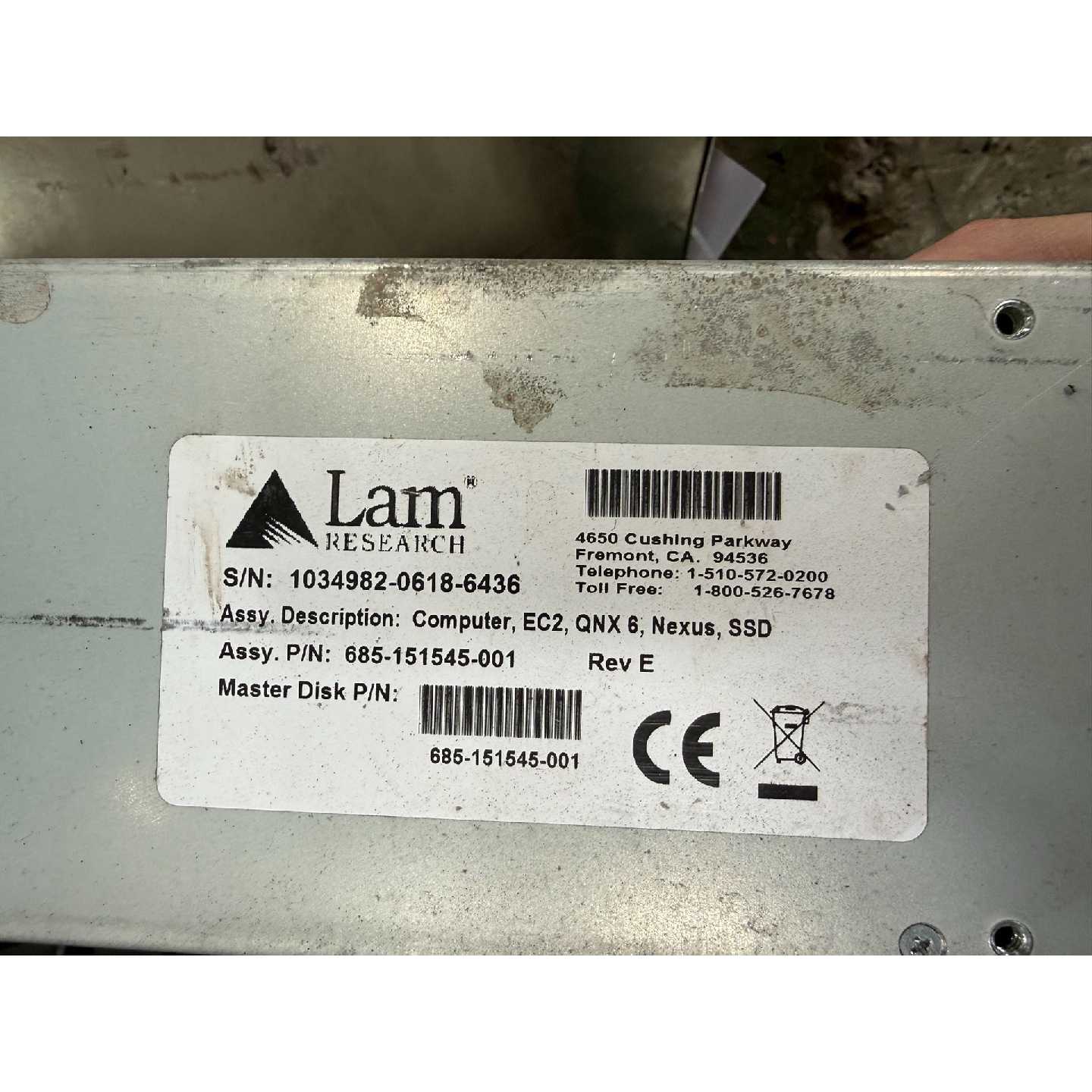 【议价-可维修】Lam Research EC2 QNX6 Nexus平工 /二手均有货