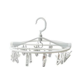 宏尔康可折叠塑料晒衣架阳台省空间晾晒内衣内裤多夹子家用晾晒袜