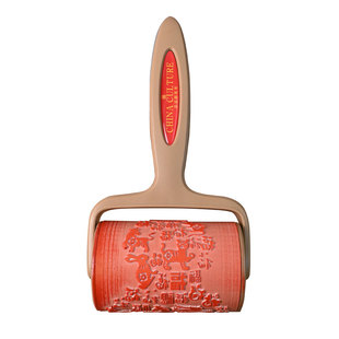 滚轮筒印章马到成功红包拓印DIY非遗活字雕版年画印刷工具包体验