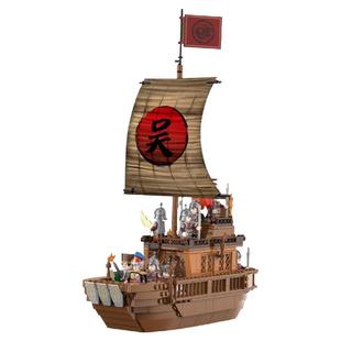 适用于积木积木三国战船模型营寨瞭望塔益智拼装玩具男孩三国小侠