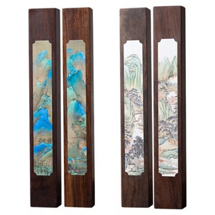 张小凤黑梓木镇纸书法专用入门实木压书压纸毛笔字压条文创文房四宝高档精品送礼礼物高端摆件创意高颜值镇尺