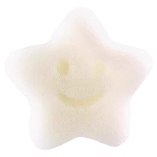 婴儿洗澡海绵魔芋扑扑棉家用新生儿洗脸扑儿童搓澡神器宝宝沐浴棉