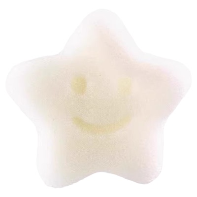 婴儿洗澡海绵魔芋扑扑棉家用新生儿洗脸扑儿童搓澡神器宝宝沐浴棉