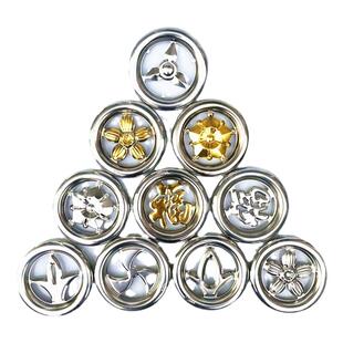 304不锈钢精品花环201冲压花门窗花圈防盗网装饰配件花环兰花元福