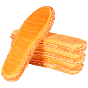 冬季加绒加厚黄金绒棉鞋垫子保暖防冻脚透气吸汗男女加绒发热防臭