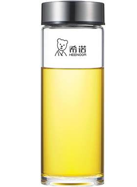 希诺玻璃杯单层加厚大容量家用
