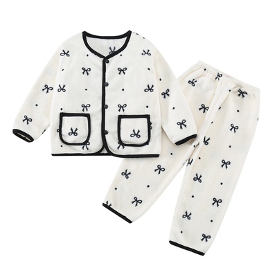2025年冬季新款儿童家居服套装