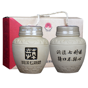 湖南洞溪七姊妹剁辣椒酱剁椒星小米朝天椒张家界慈利姐妹农家辣酱