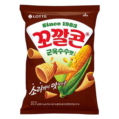 韩国进口乐天脆脆角多口味零食