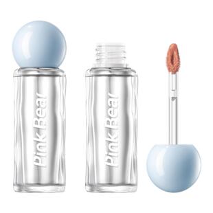 pinkbear皮可熊水感柔雾爆水唇泥夏精华哑光雾面裸色不易沾杯口红