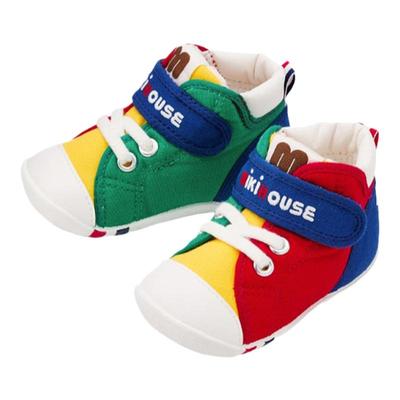 日本直邮MIKIHOUSE 日本制宝宝抗菌学步鞋板鞋10-9318-684