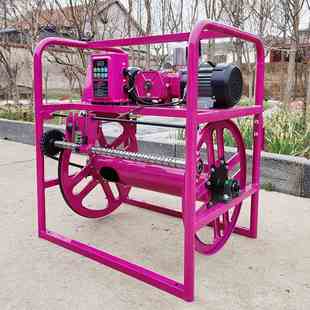 精德48V60V双电机电动打药机 感应收放管高压喷雾器果园打药机