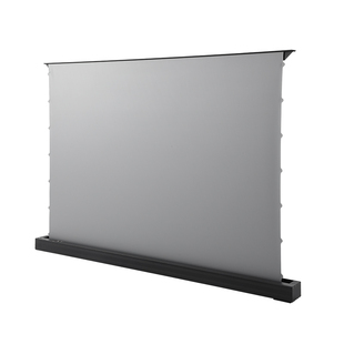 幕爷电动地升幕布家用抗光自动升降可移动100寸120寸地拉式4K投影仪超高清菲涅尔家庭影院免打孔投影屏