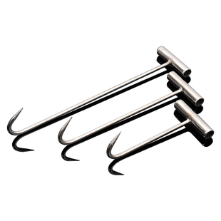 挂肉钩子屠宰场专用挂牛羊肉钩子不锈钢猪肉挂钩商用铁钩子肉勾子