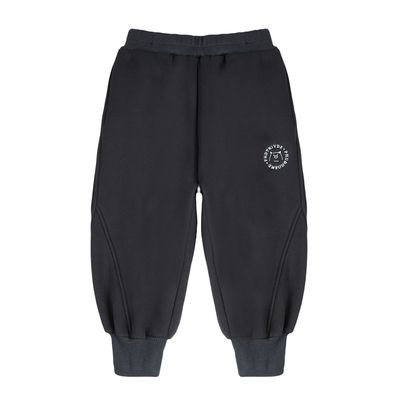 男童加绒保暖运动长裤