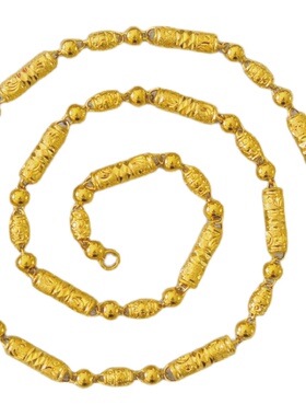 仿真越南沙金镀金链子男假黄金