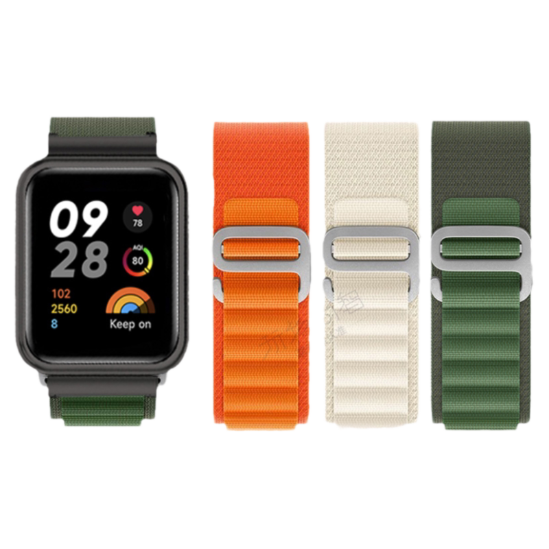 红米watch3手表高山尼龙表带