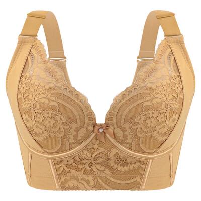 EK高端文胸八排扣高侧收副乳内衣