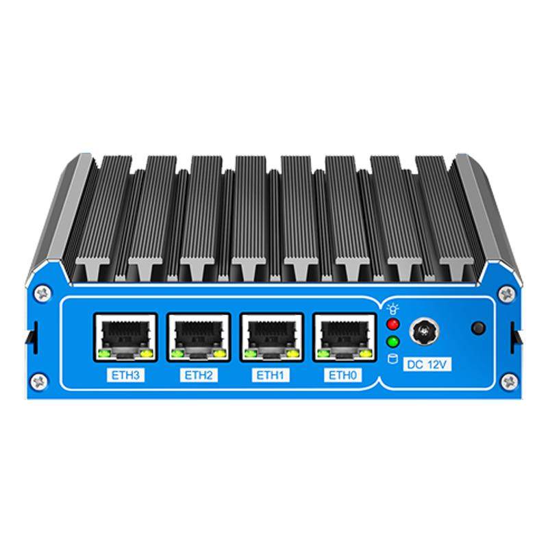 倍控J6412赛扬四核4网卡