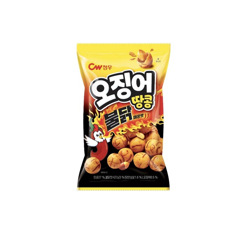 青佑鱿鱼花生豆咸香酥脆办公休闲