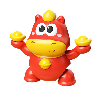 爆款马年贺新春上链发条马扭扭乐